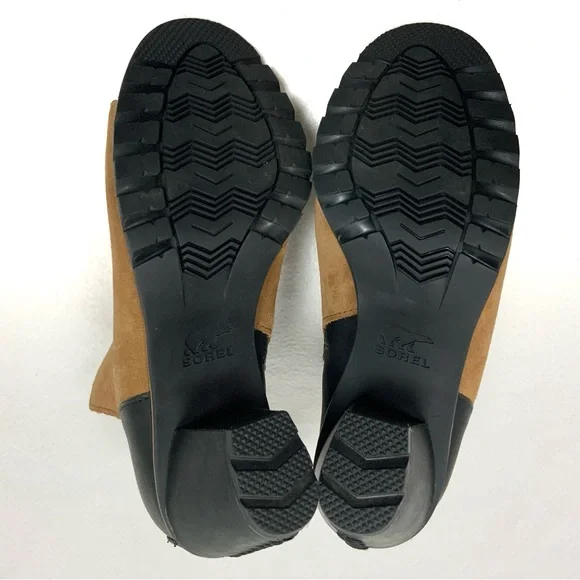 NWOB Sorel Nadia Heeled Peep Toe Bootie - Picture 10 of 14